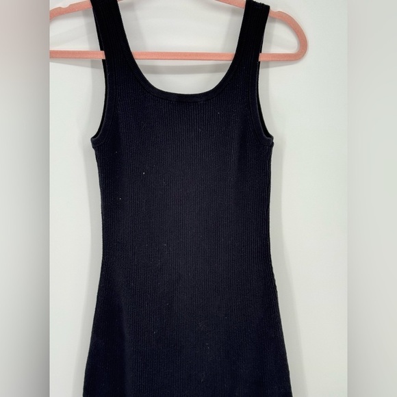 Moda International Navy Blue Ribbed Knit Tank Dress - Picture 4 of 12